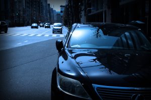 浮気現場の張込み